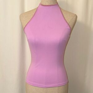 Vintage bebe Pink Halter Top